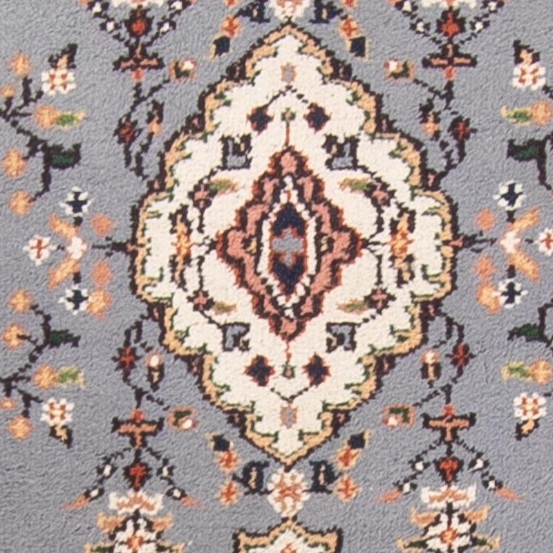 Alfombra de pasillo Alfombra oriental - Indus - 400 x 80 cm - azul claro