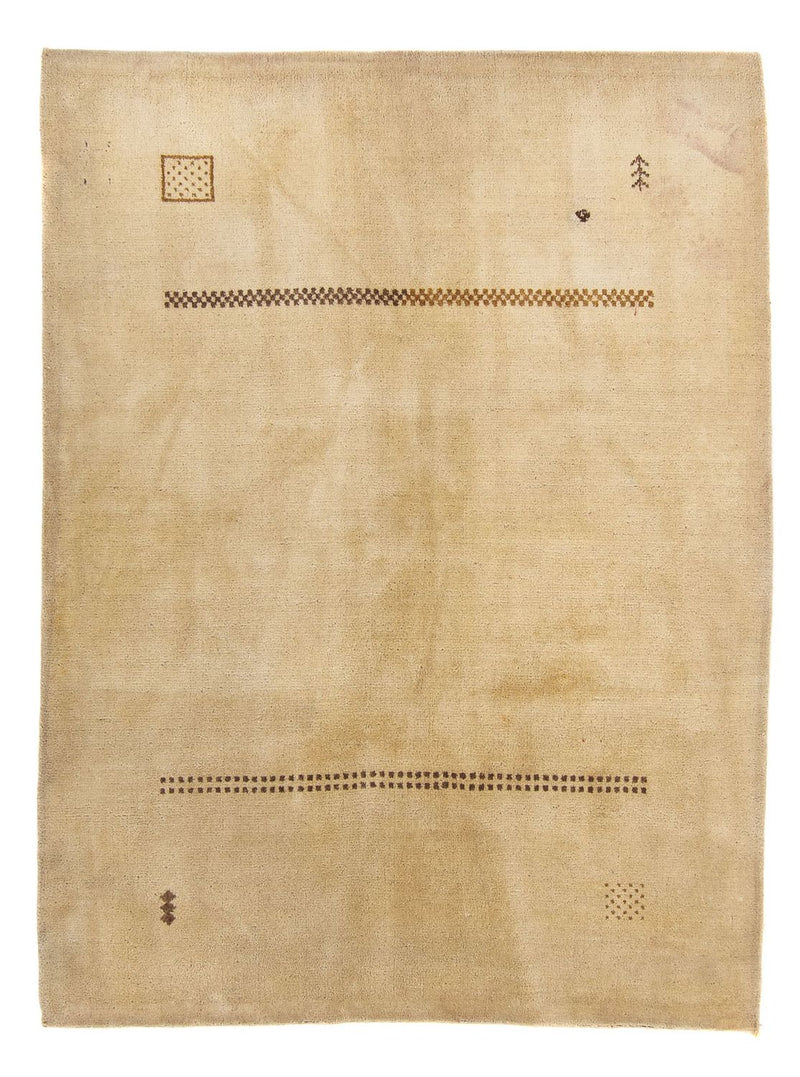 Alfombra Gabbeh - Indus - 192 x 143 cm - beige