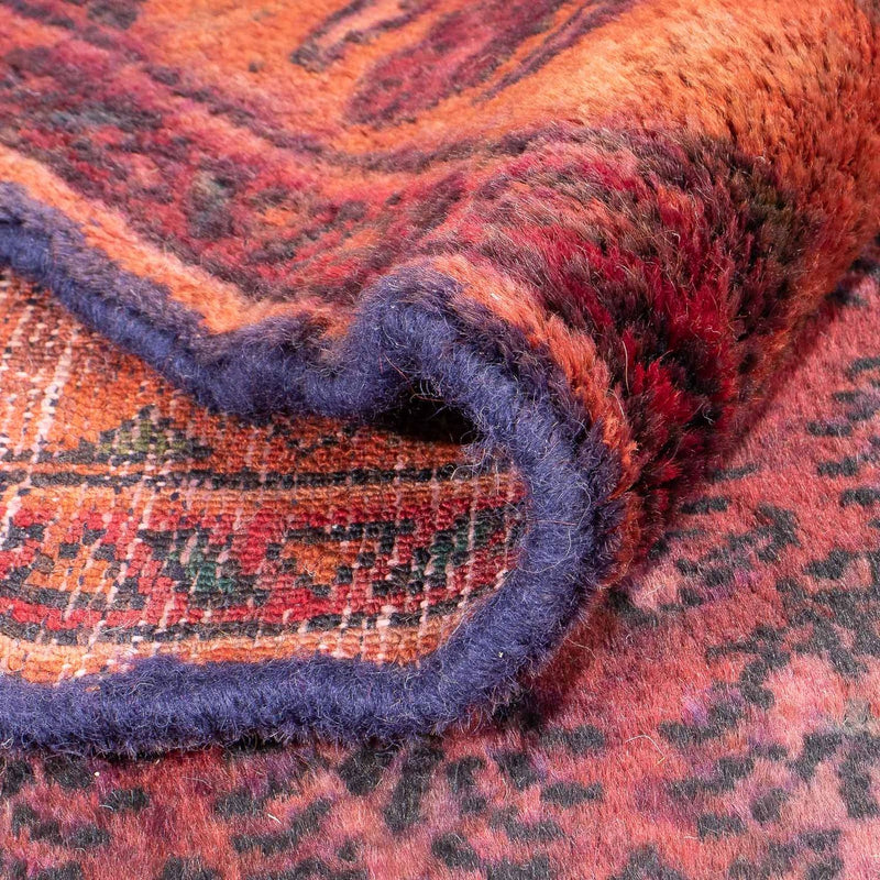 Alfombra persa - Nómada - 150 x 140 cm - rojo
