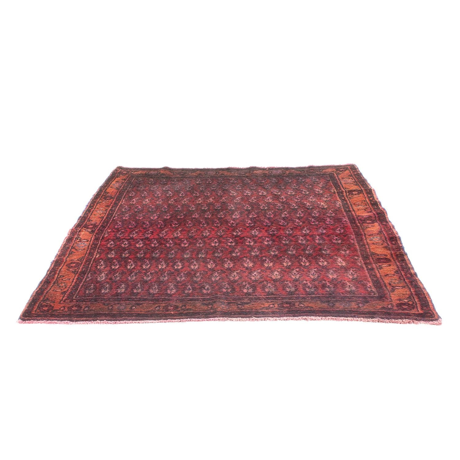 Alfombra persa - Nómada - 150 x 140 cm - rojo