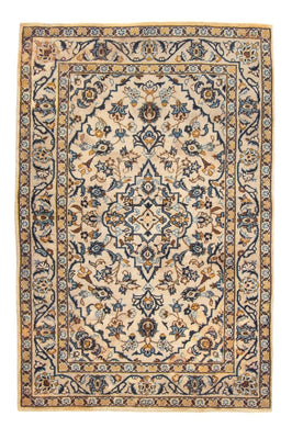 Alfombra persa - Keshan - 150 x 100 cm - beige
