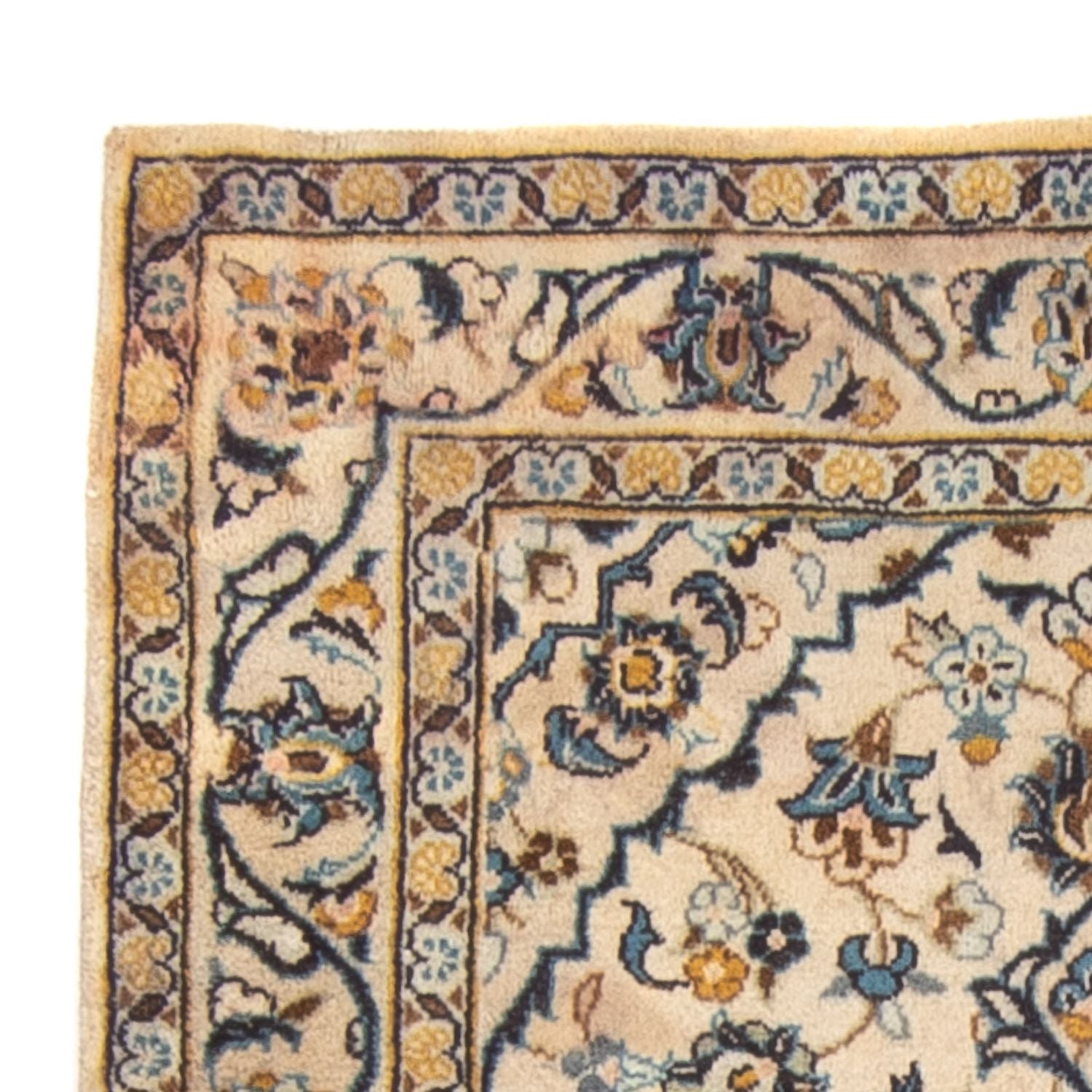 Alfombra persa - Keshan - 150 x 100 cm - beige