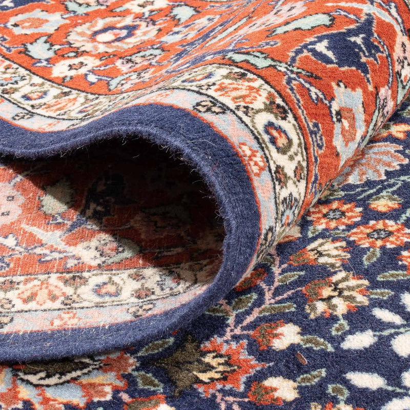 Alfombra oriental - Hereke - 363 x 237 cm - azul oscuro