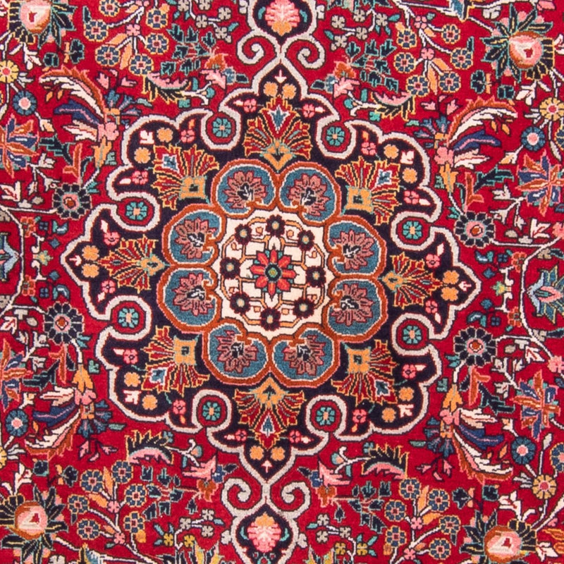 Alfombra persa - Bidjar - 212 x 128 cm - rojo
