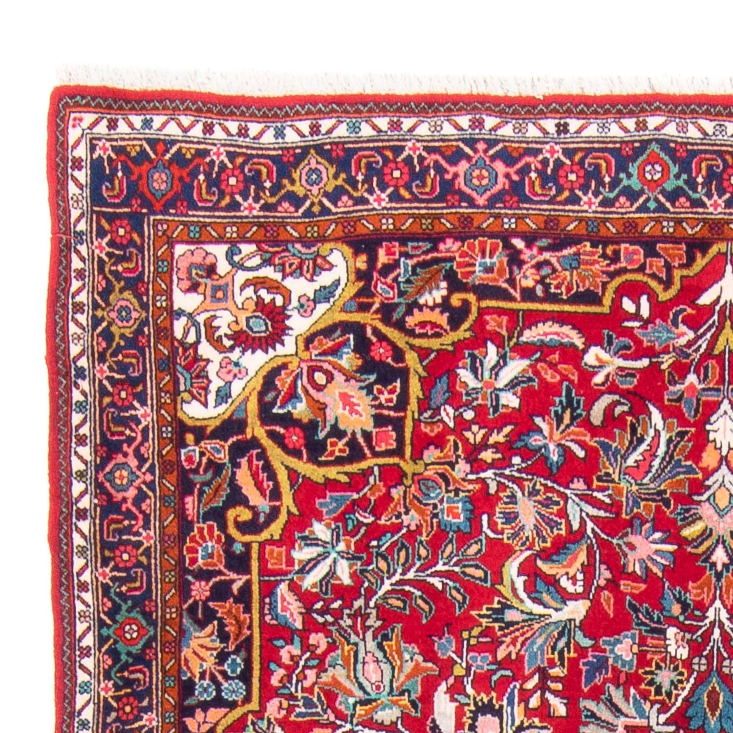 Alfombra persa - Bidjar - 212 x 128 cm - rojo