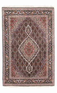 Alfombra Persa - Tabriz - Real - 152 x 100 cm - negro