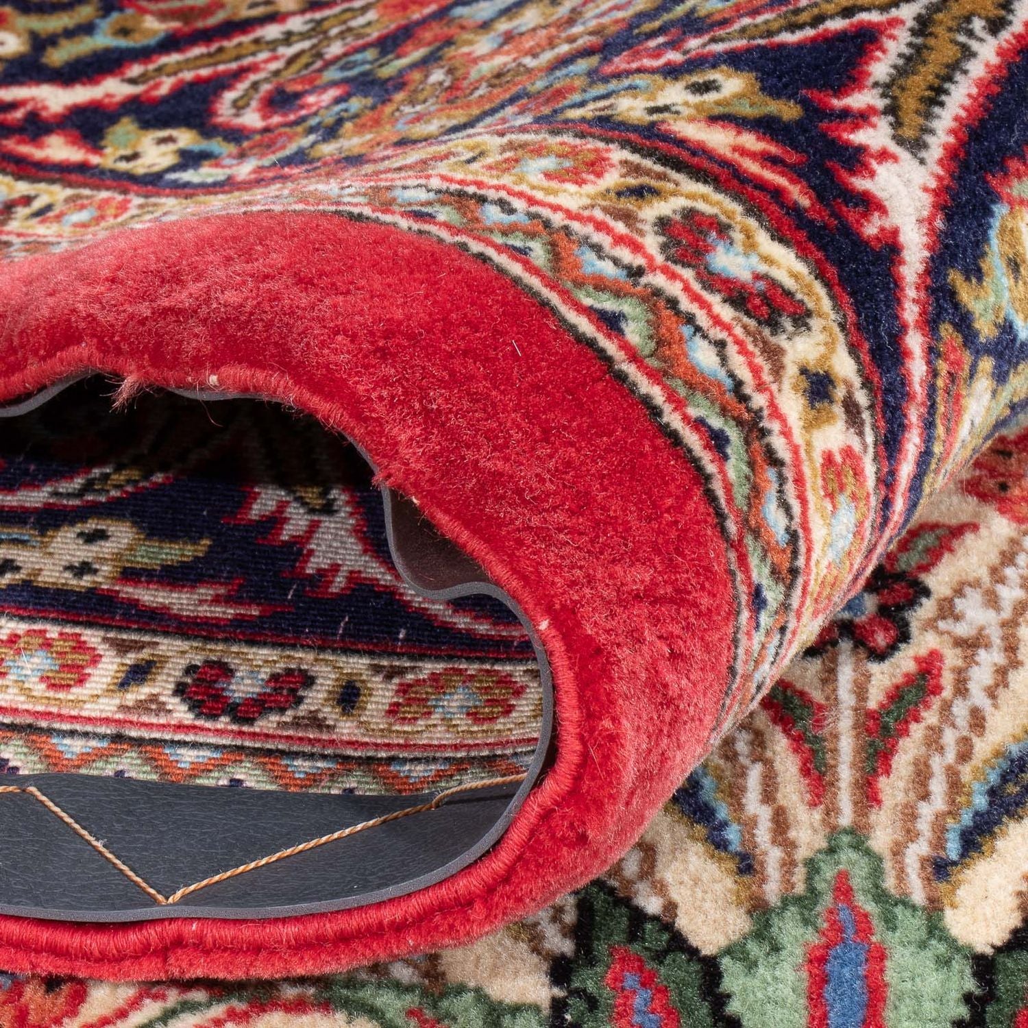 Alfombra persa - Ghom - 200 x 137 cm - beige