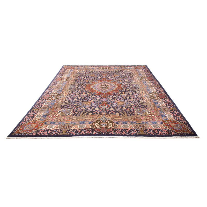 Alfombra persa - Clásica - 388 x 298 cm - azul oscuro