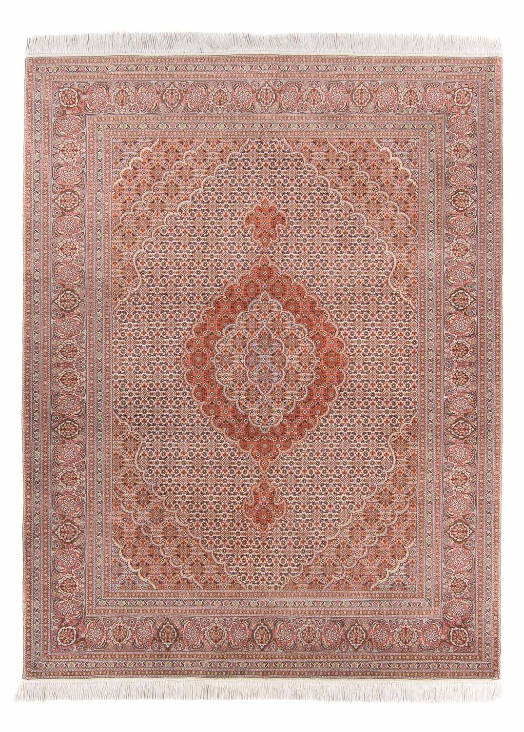 Alfombra Persa - Tabriz - Real - 210 x 152 cm - marrón