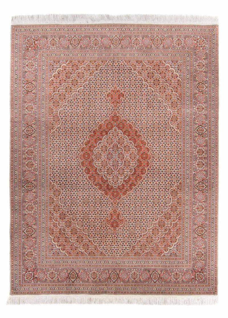 Alfombra Persa - Tabriz - Real - 210 x 152 cm - marrón