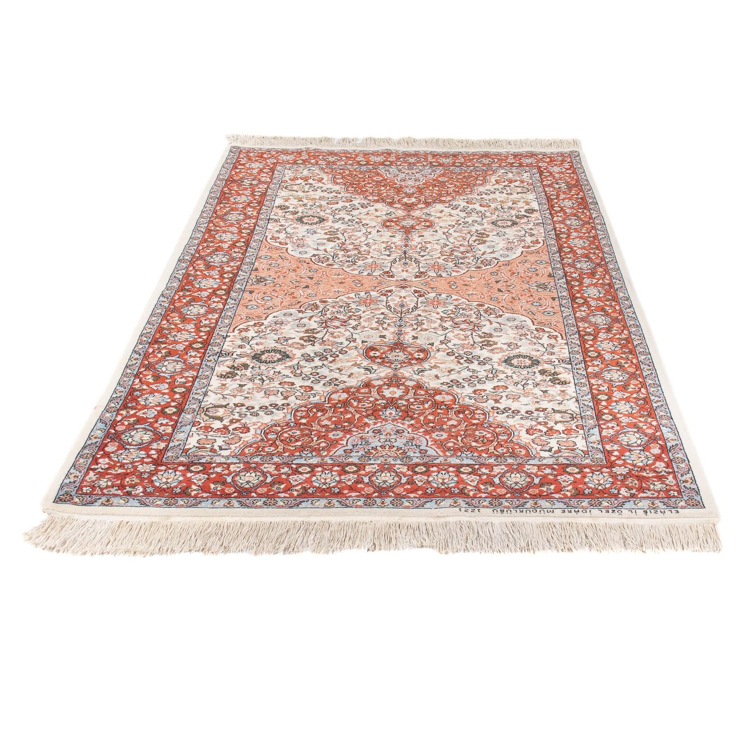 Alfombra oriental - Hereke - 215 x 120 cm - multicolor