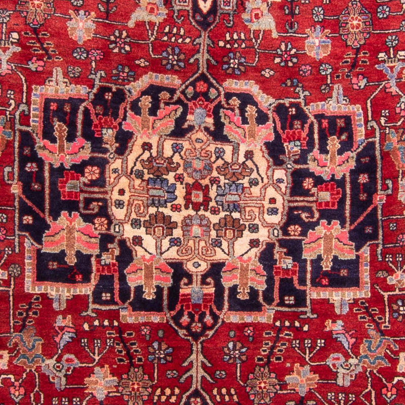 Alfombra persa - Bidjar - 260 x 149 cm - rojo