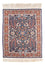 Alfombra oriental - Hereke - 107 x 82 cm - azul oscuro