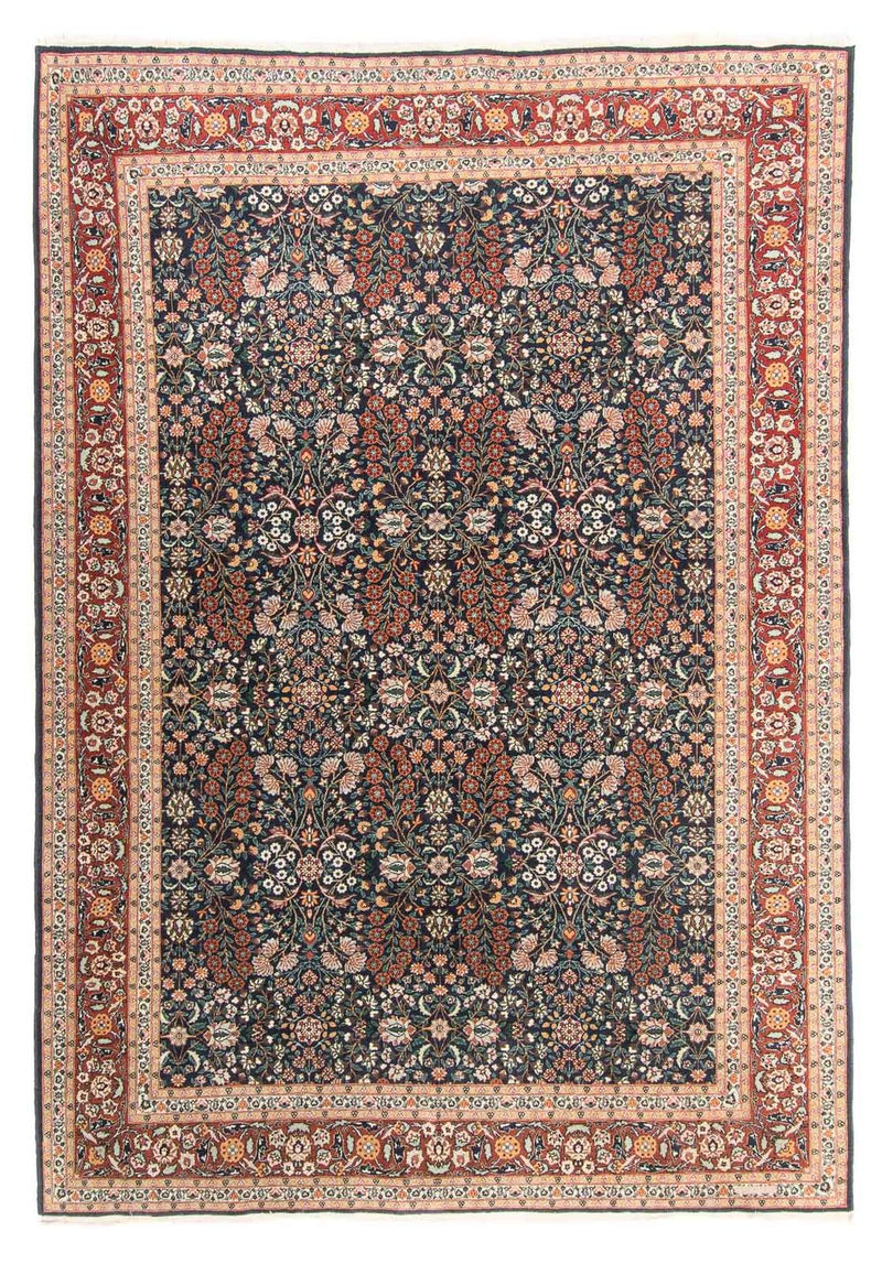 Alfombra oriental - Hereke - 285 x 202 cm - marrón oscuro