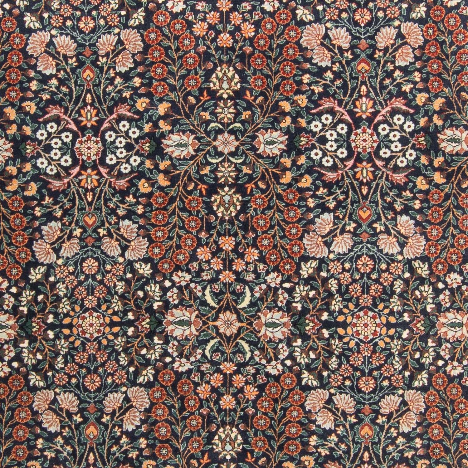 Alfombra oriental - Hereke - 285 x 202 cm - marrón oscuro