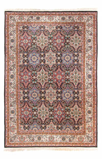 Alfombra oriental - Hereke - 252 x 176 cm - azul oscuro