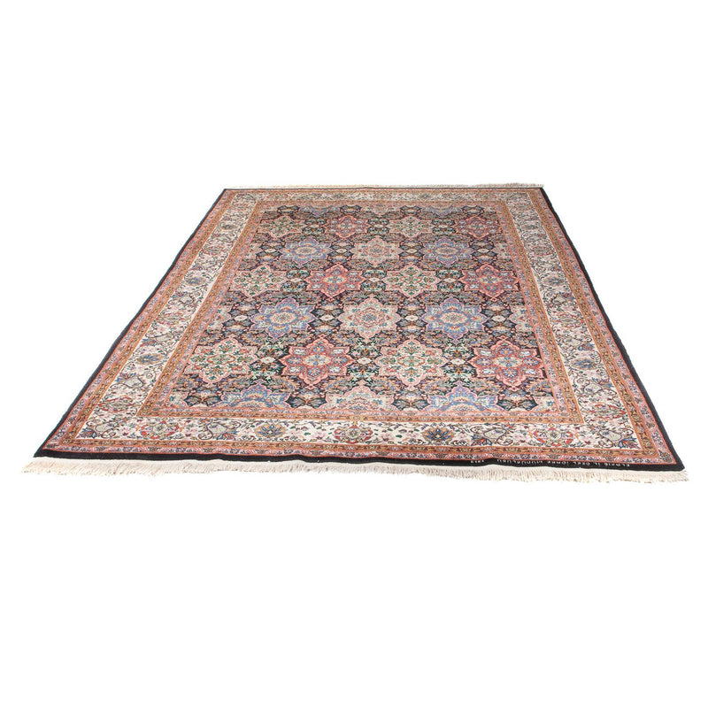 Alfombra oriental - Hereke - 252 x 176 cm - azul oscuro