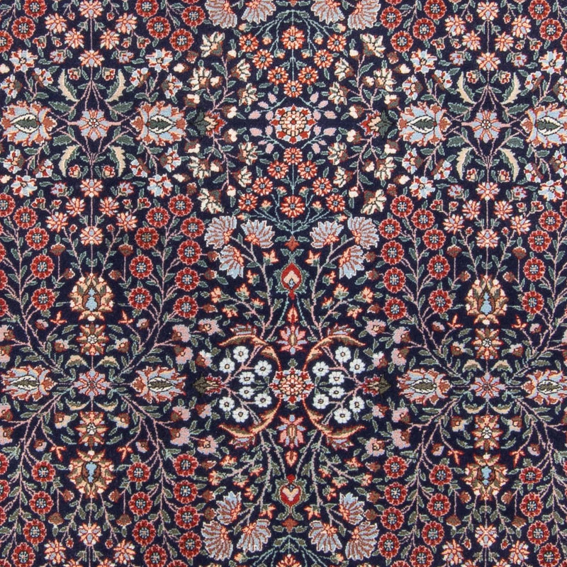 Alfombra oriental - Hereke - 230 x 176 cm - azul oscuro