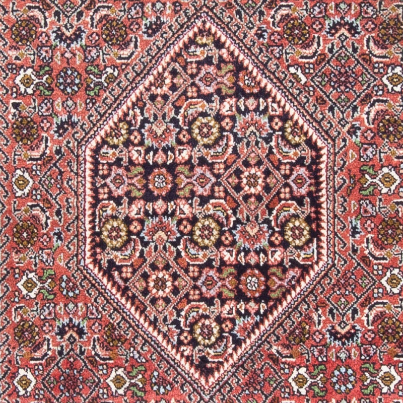 Alfombra persa - Bidjar - 150 x 85 cm - rojo