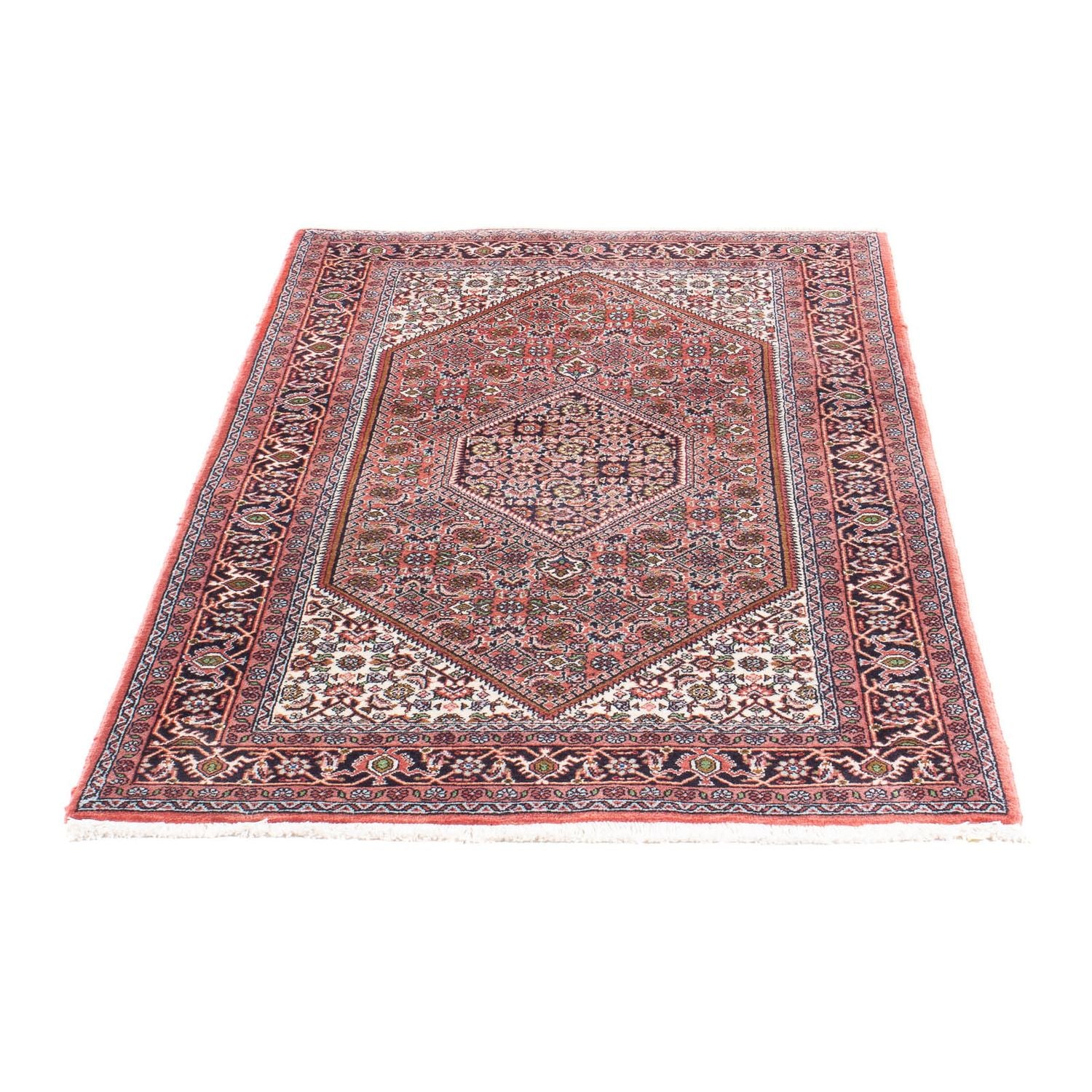 Alfombra persa - Bidjar - 150 x 85 cm - rojo