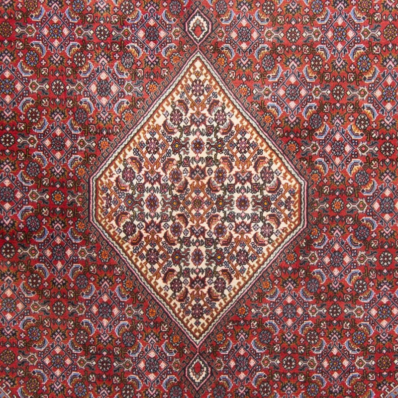 Alfombra persa - Bidjar - 210 x 140 cm - óxido