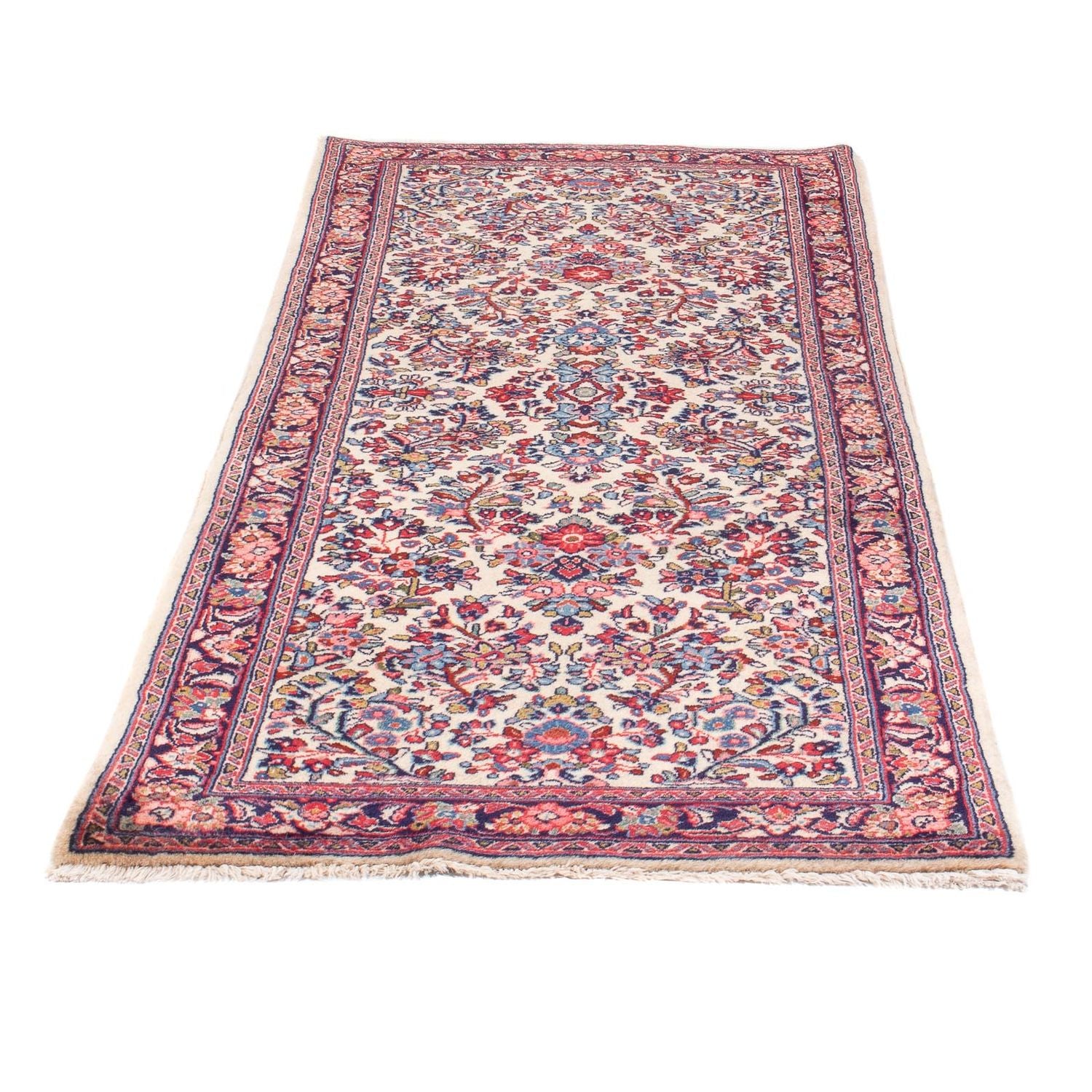 Alfombra de pasillo Alfombra persa - Clásica - 210 x 87 cm - beige