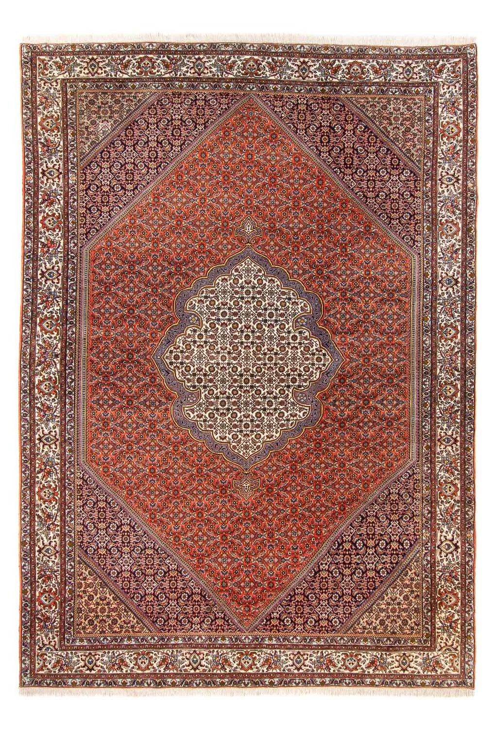 Alfombra persa - Bidjar - 312 x 205 cm - naranja