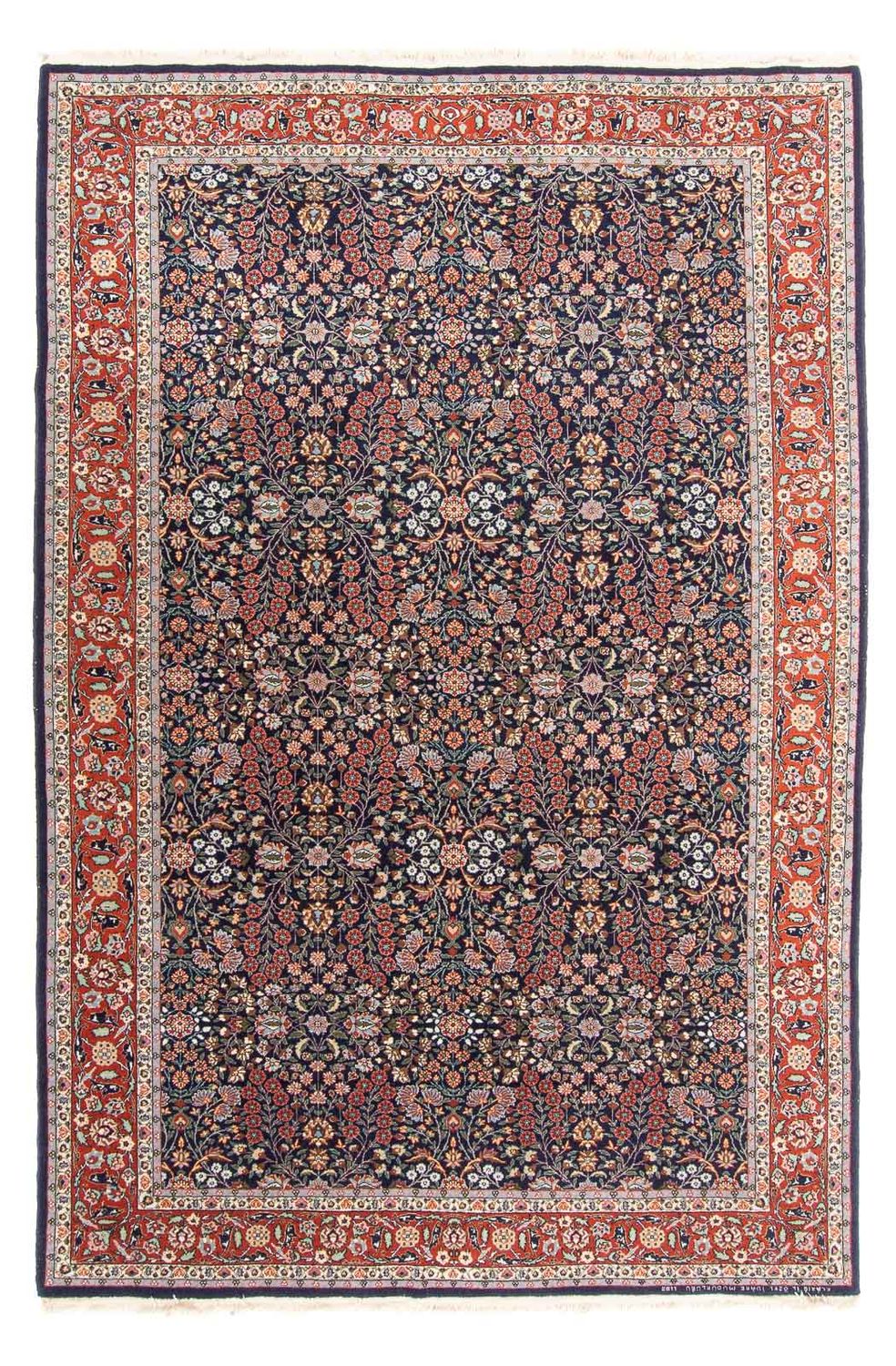 Alfombra oriental - Hereke - 290 x 187 cm - azul oscuro