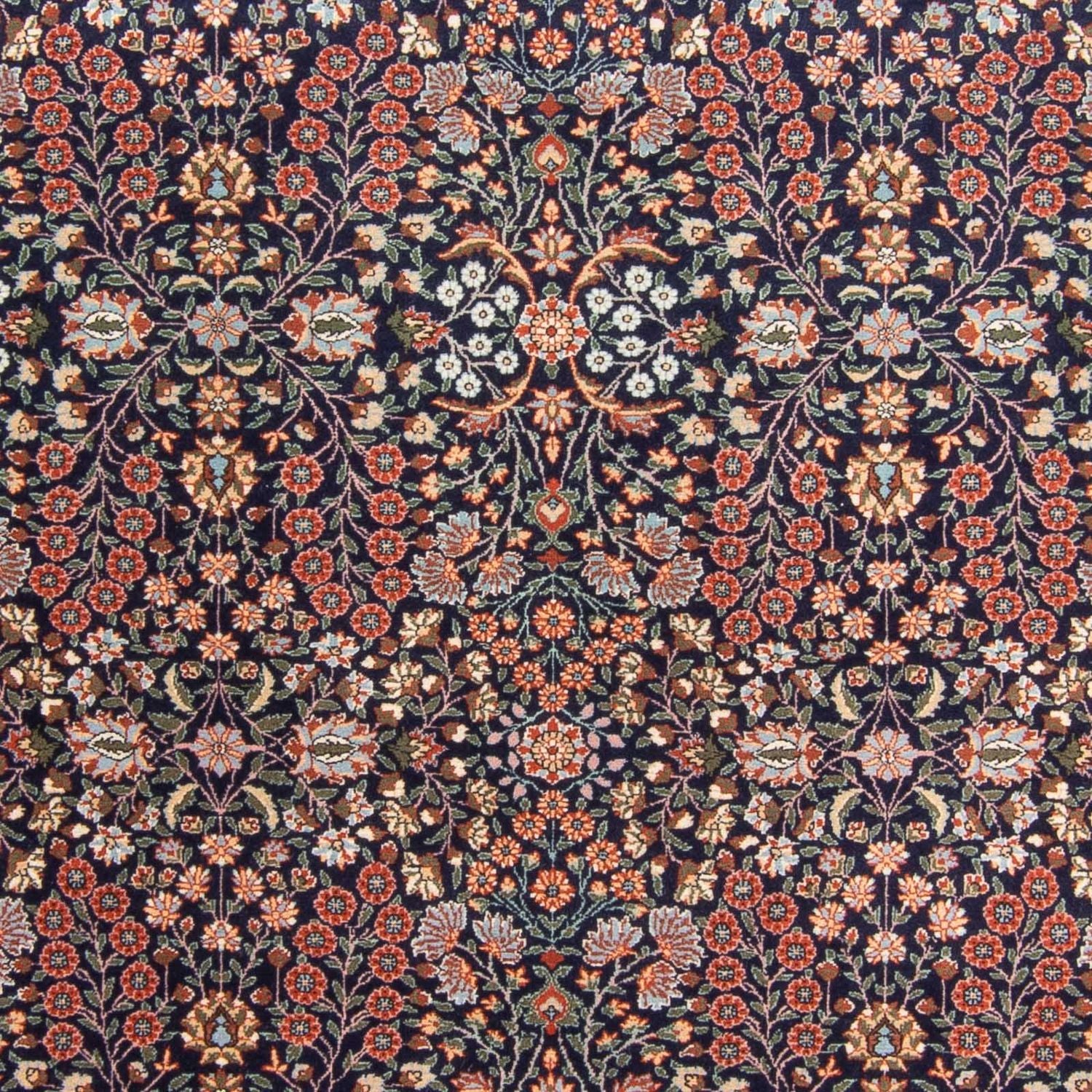 Alfombra oriental - Hereke - 290 x 187 cm - azul oscuro
