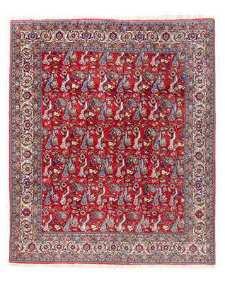 Alfombra persa - Bidjar - 280 x 180 cm - rojo