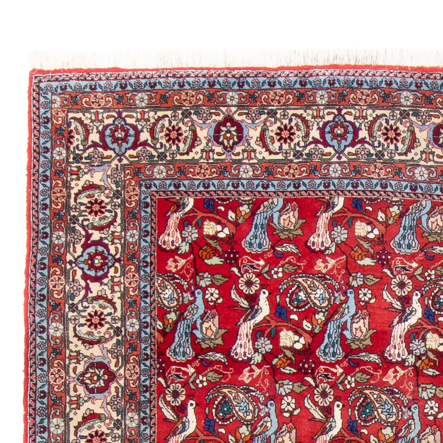 Alfombra persa - Bidjar - 280 x 180 cm - rojo