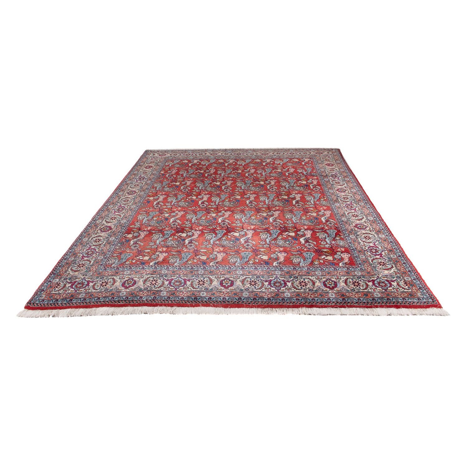 Alfombra persa - Bidjar - 280 x 180 cm - rojo