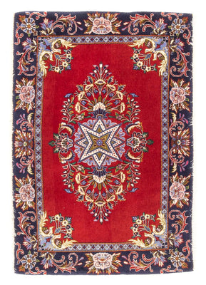 Alfombra persa - Tabriz - 98 x 65 cm - rojo