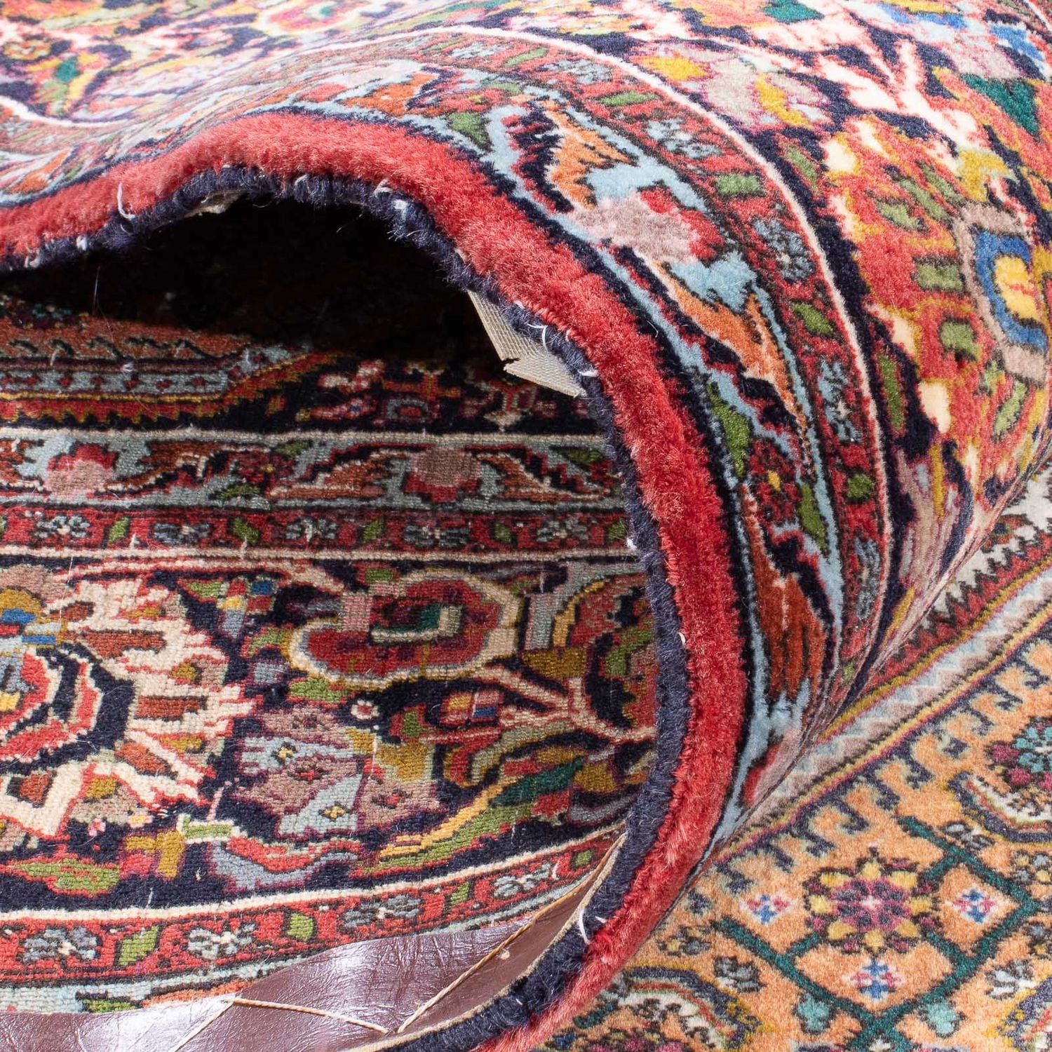 Alfombra persa - Bidjar - 305 x 210 cm - marrón