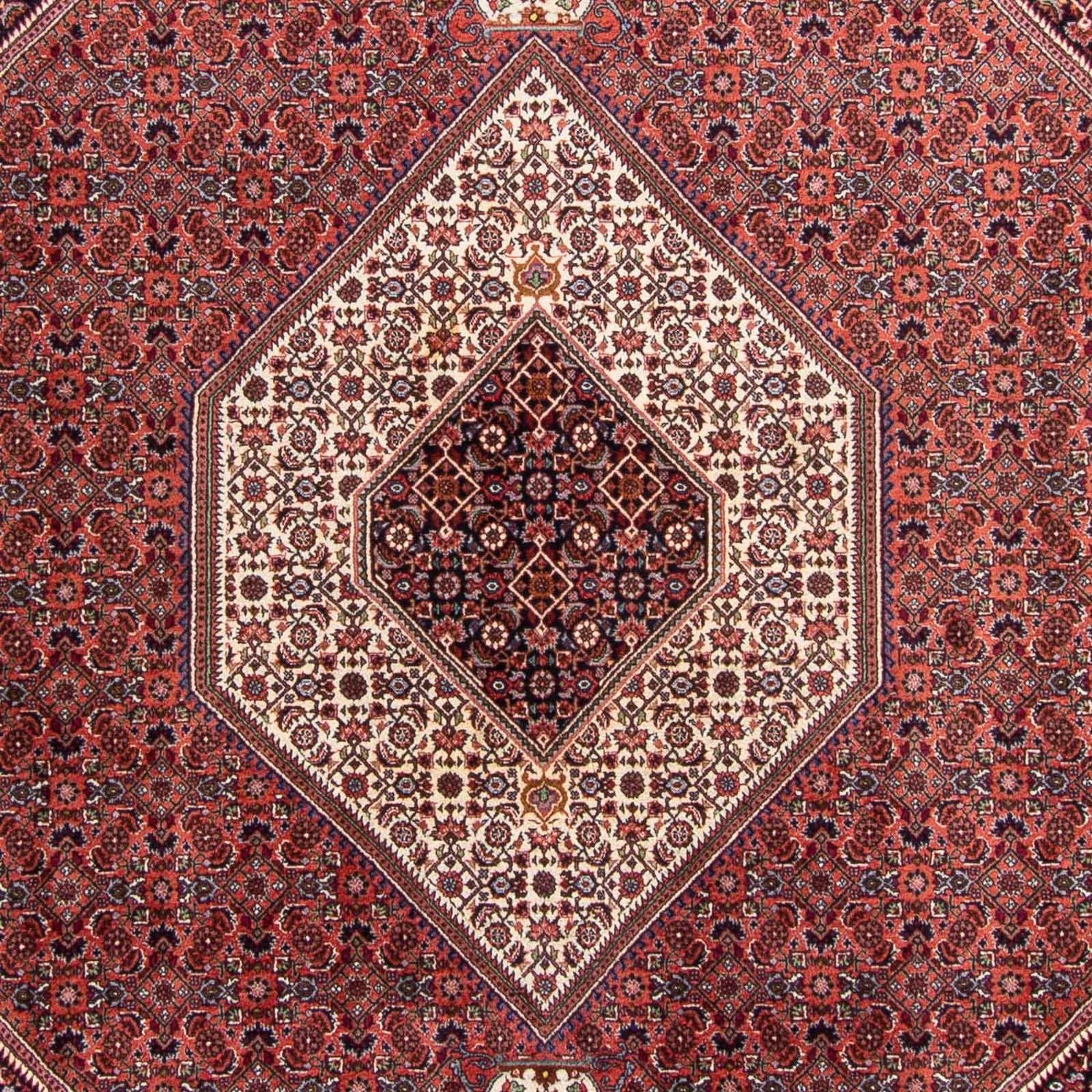 Alfombra persa - Bidjar - 346 x 252 cm - rojo
