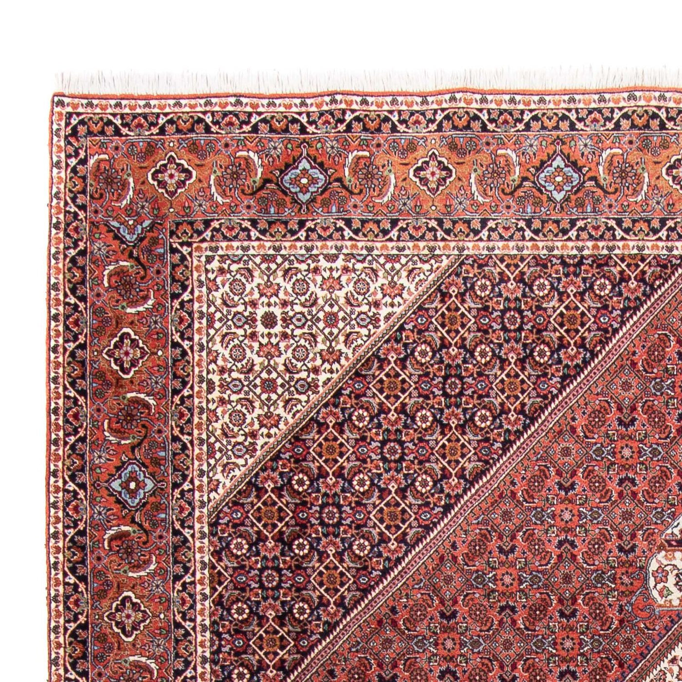 Alfombra persa - Bidjar - 346 x 252 cm - rojo