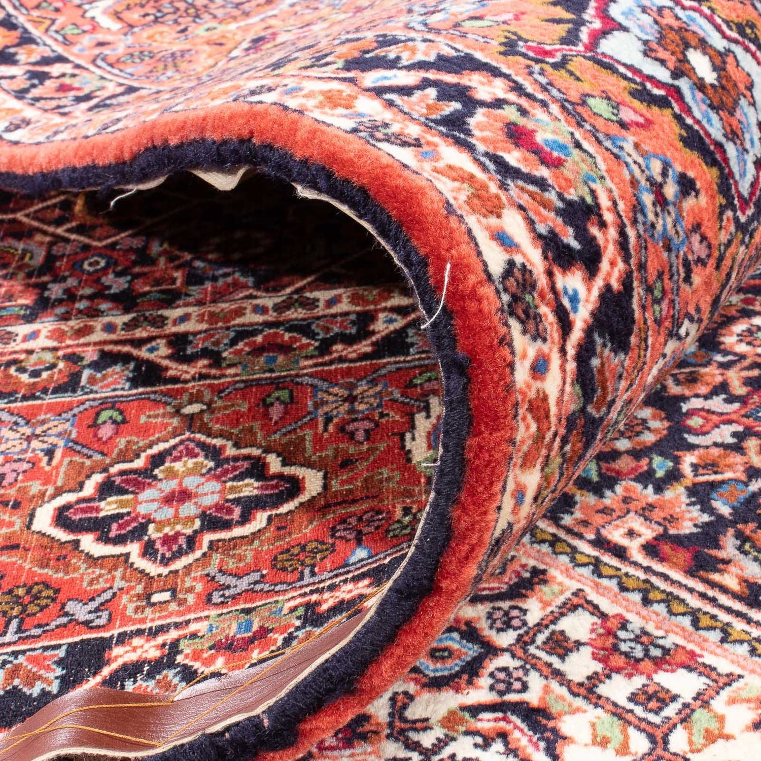 Alfombra persa - Bidjar - 346 x 252 cm - rojo