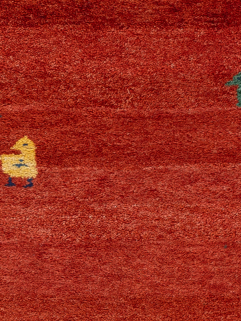 Gabbeh Teppich - Indus - 140 x 70 cm - rost