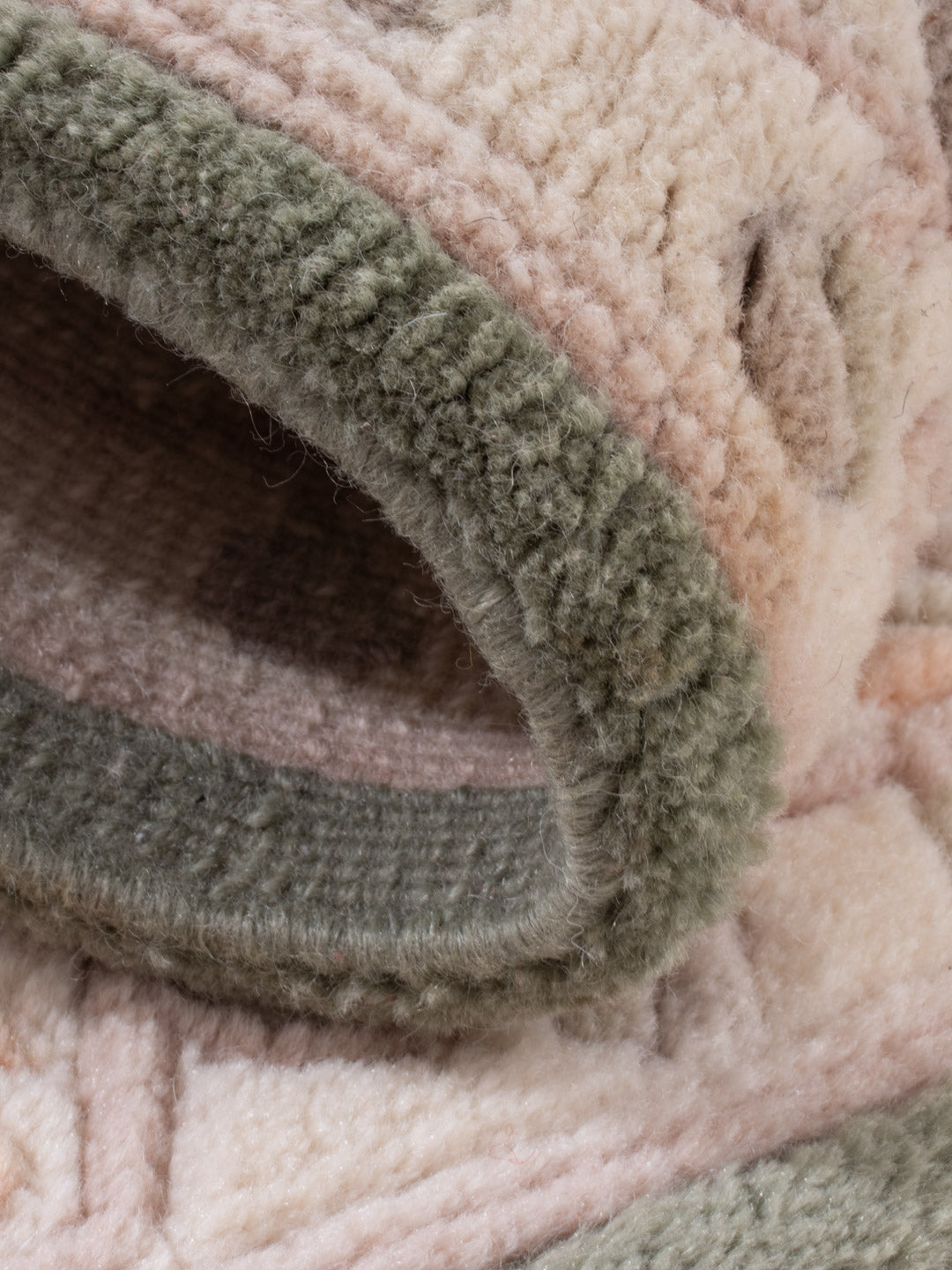 Alfombra china - 90 x 60 cm - caramelo