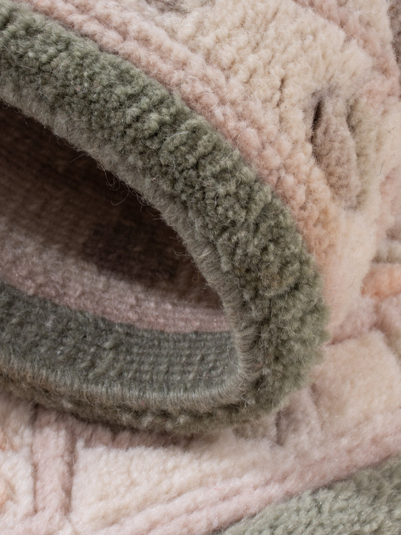 Alfombra china - 90 x 60 cm - caramelo