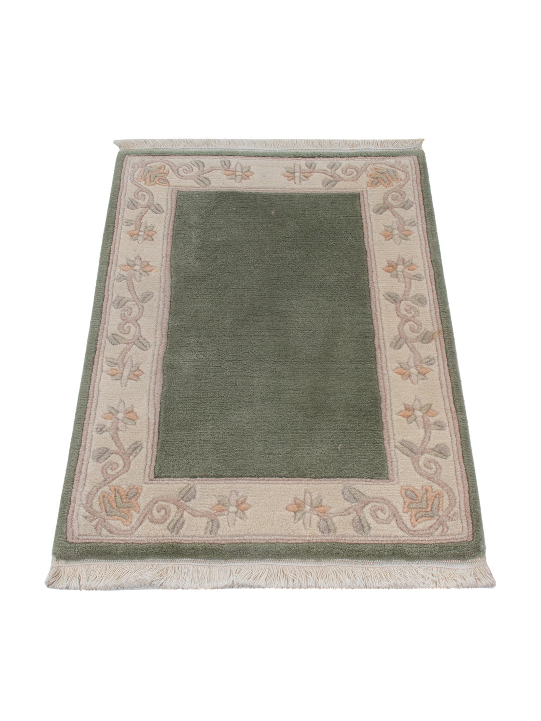 Alfombra china - 90 x 60 cm - caramelo