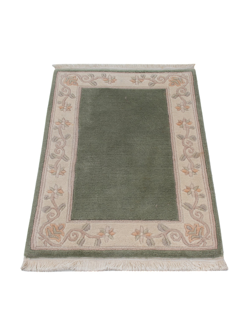 Alfombra china - 90 x 60 cm - caramelo