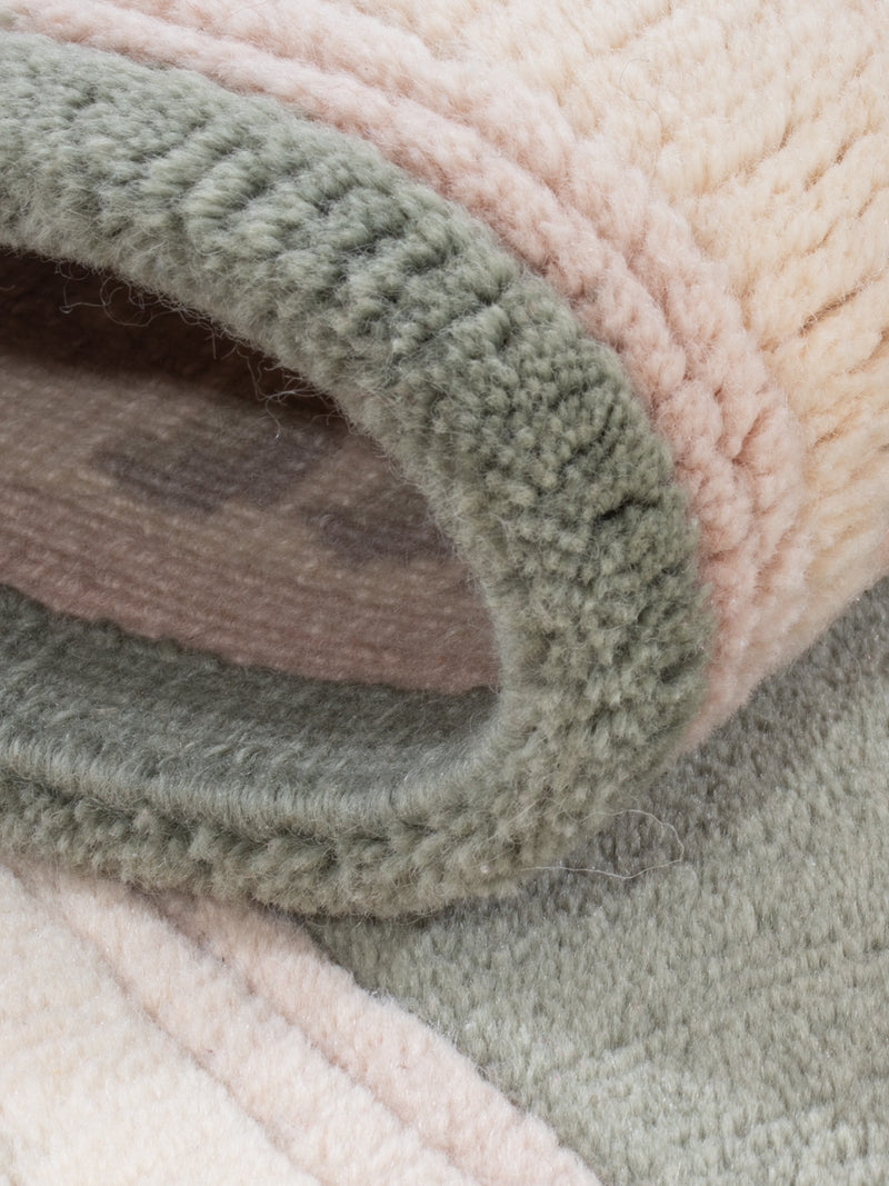 Alfombra china - 140 x 70 cm - caramelo