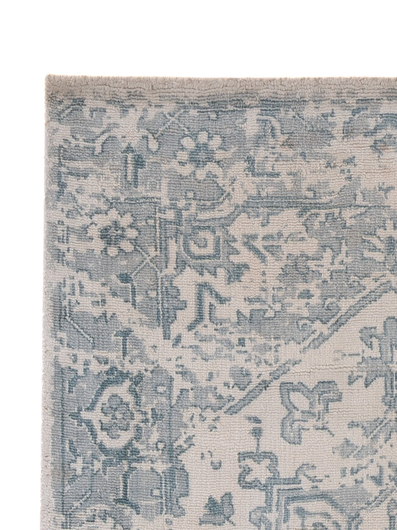 Läufer Viskose - 240 x 80 cm - türkis