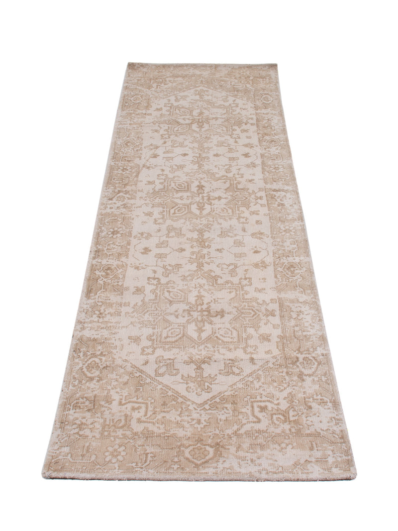 Läufer Viskose - 240 x 80 cm - gold