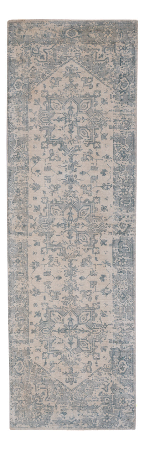 Alfombra de pasillo Alfombra de viscosa - 240 x 80 cm - caramelo