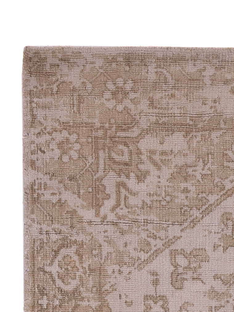 Alfombra de pasillo Alfombra de viscosa - 240 x 80 cm - caramelo