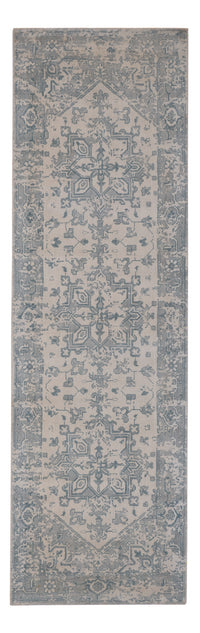 Läufer Viskose - 240 x 80 cm - türkis