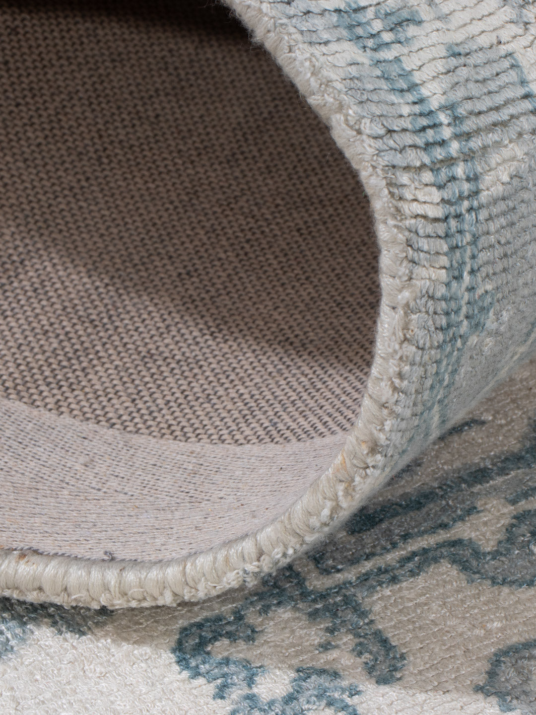 Läufer Viskose - 240 x 80 cm - türkis