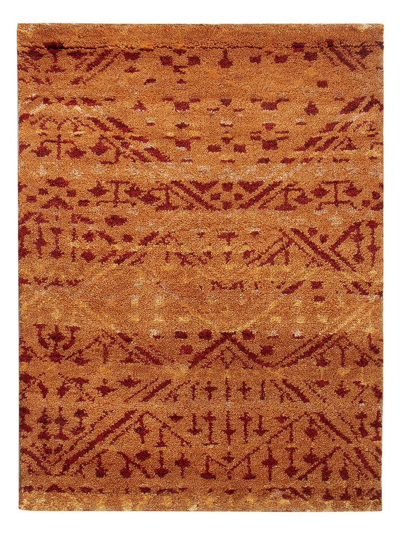 Alfombra Gabbeh - Indus - 90 x 60 cm - caramelo